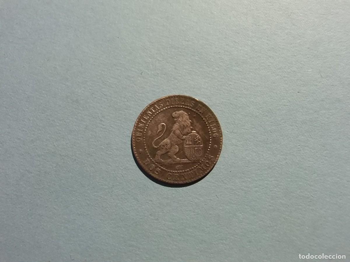 Monedas de Espa&ntilde;a: ESPA&Ntilde;A 2 C&Eacute;NTIMOS 1870. - Foto 1