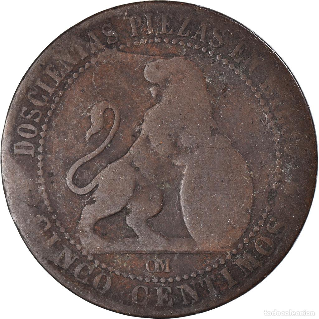 Monedas de Espa&ntilde;a: [#1074812] Moneda, Espa&ntilde;a, 5 Centimos, Undated - Foto 2