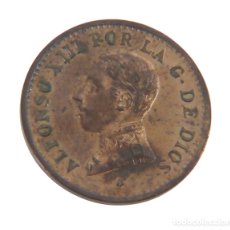 Monedas de España: 1 CÉNTIMO 1913. *3*. P•C-V. ALFONSO XIII. EBC .