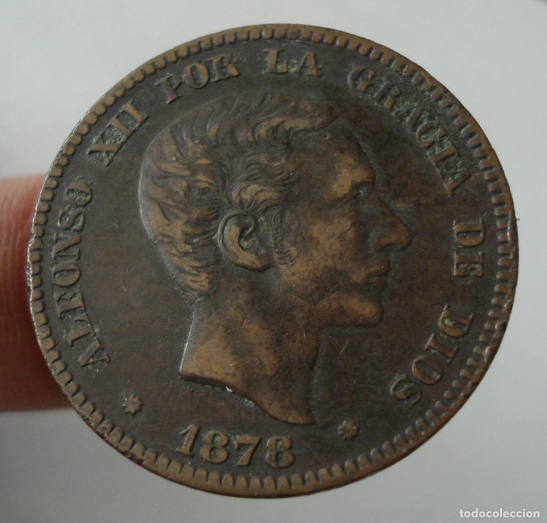 Monedas de Espa&ntilde;a: SPAIN 10 CENTIMOS 1878. ALFONSO XII. - Foto 1