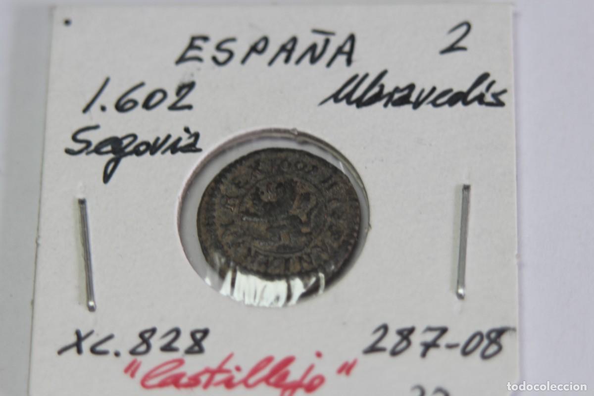 Monedas de Espa&ntilde;a: Moneda de 2 Maravedis de 1602 SEGOVIA en MBC Castillejo - Foto 1