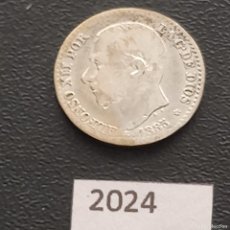 Monedas de España: ESPAÑA 50 CÉNTIMOS 1885