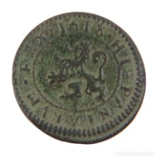 Monedas de España: 4 MARAVEDÍS 1618. FELIPE III. ACUÑACIONES DEL REAL INGENIO.