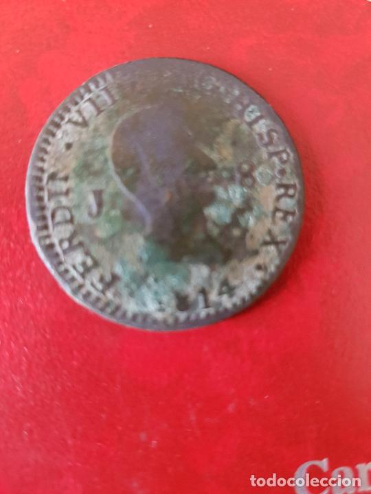 Monedas de Espa&ntilde;a: FERNANDO VII -1814-8 MARAVEDIS - Foto 1