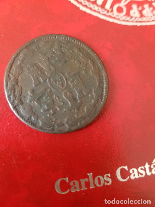 Monedas de Espa&ntilde;a: FERNANDO VII -1820-8 MARAVEDIS - Foto 2