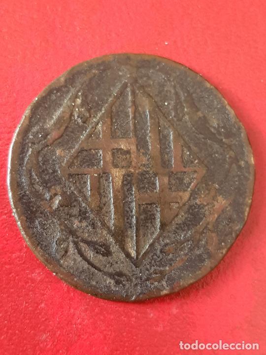 Monedas de Espa&ntilde;a: 4 CUARTOS 1811 BARCELONA - Foto 2