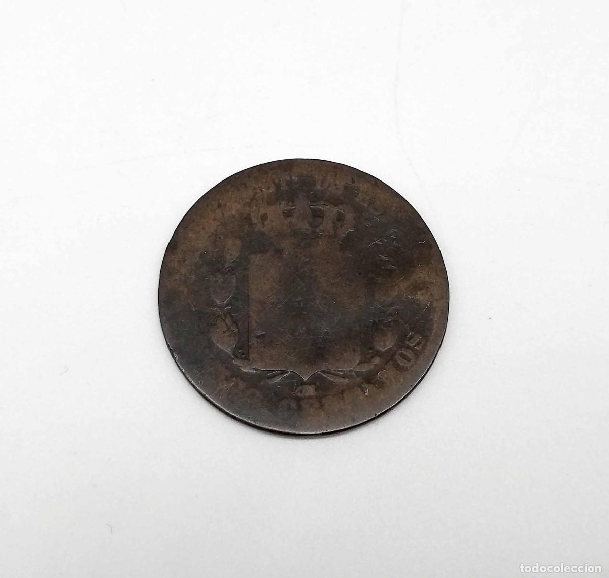 Monedas de Espa&ntilde;a: Moneda de Espa&ntilde;a - 5 c&eacute;ntimos - A&ntilde;o 1879 - Alfonso XII - Foto 2