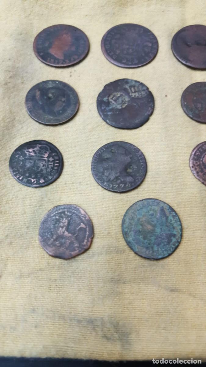 Monedas de Espa&ntilde;a: LOTE DE 15 COBRES ESPA&Ntilde;OLES - Foto 5