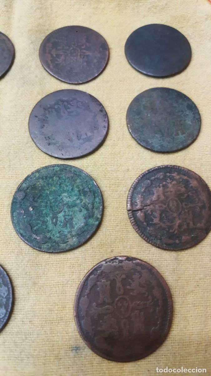 Monedas de Espa&ntilde;a: LOTE DE 15 COBRES ESPA&Ntilde;OLES - Foto 6