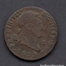 Monedas de España: FERNANDO VII - 2 MARAVEDIS - 1829 - SEGOVIA
