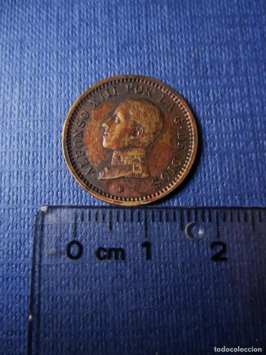 Monedas de Espa&ntilde;a: Moneda Alfonso XIII 1912 de Dos 2 Centimos - Foto 13