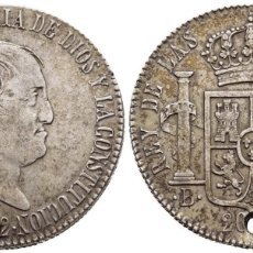 Monedas de España: ¡¡OPORTUNIDAD!! BUSCADÍSIMA MONEDA 20 REALES VELL0N- PLATA-1822-TRIENIO LIBERAL-CECA BARCELONA