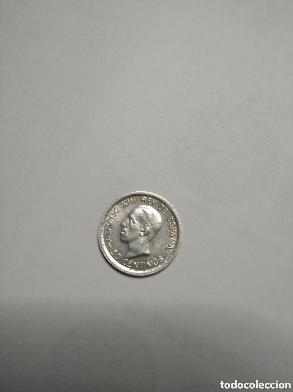 Monedas de Espa&ntilde;a: Moneda de 50 CTS del a&ntilde;o 1926 de plata - Foto 2