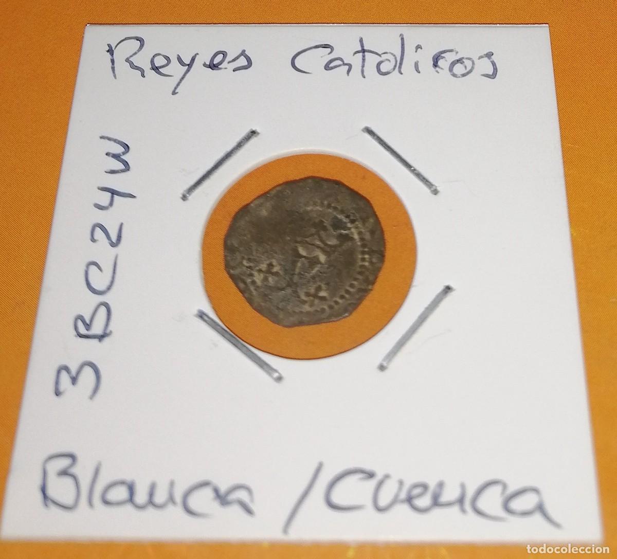 Monedas de Espa&ntilde;a: MONEDA DE LOS REYES CATOLICOS - BLANCA DE CUENCA - Foto 1