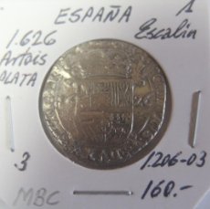 Monedas de España: MONEDA DE PLATA DE 1 ESCALIN DE 1626 DE ARTROIS EN MBC