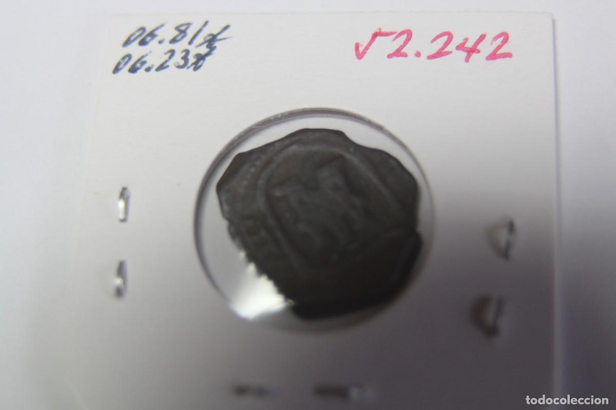 Monedas de Espa&ntilde;a: Moneda de 8 Maraved&iacute;s de 1626 CCT 1018 BURGOS en BC - Foto 2
