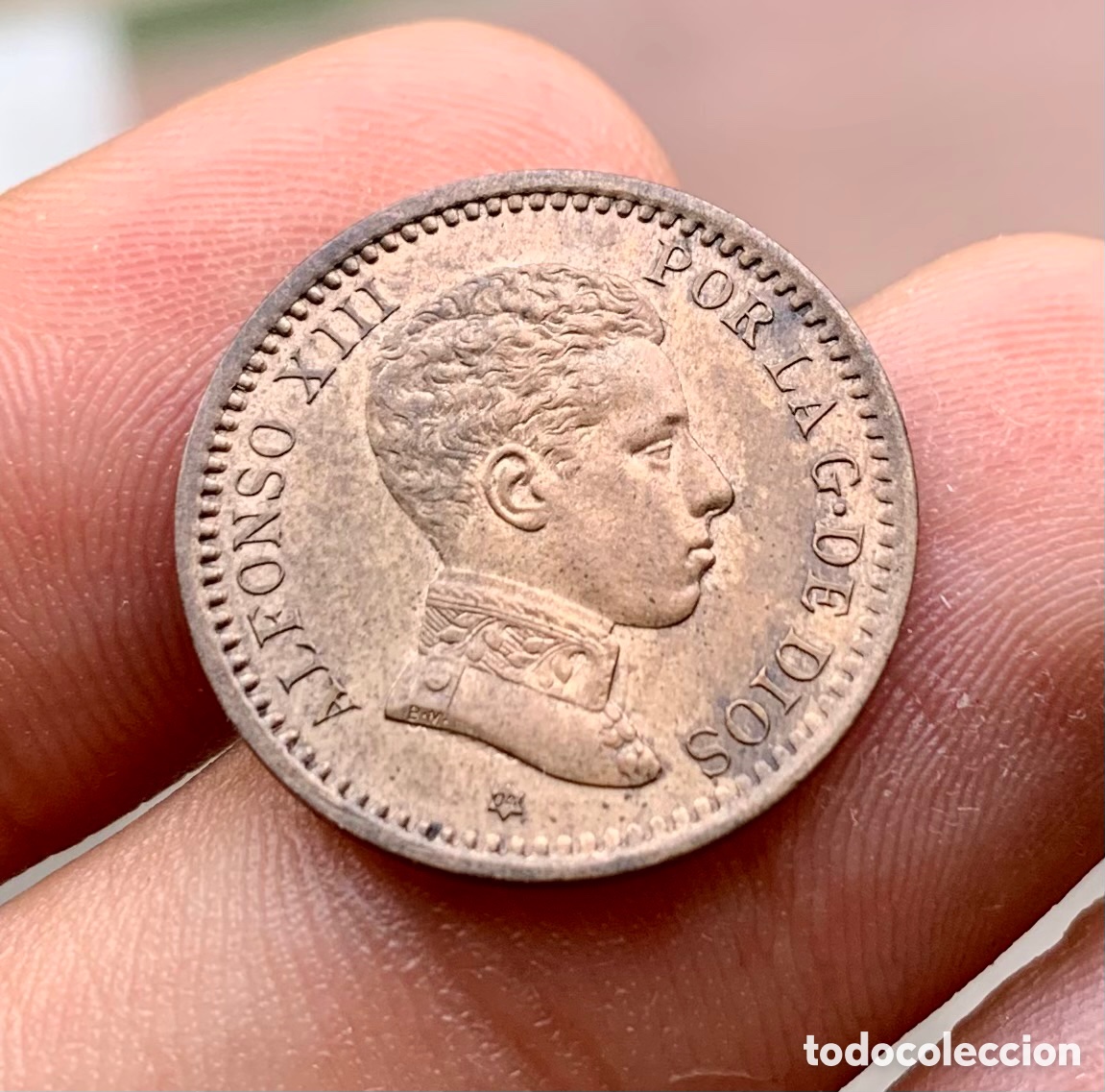 Monedas de Espa&ntilde;a: Moneda 2 Centimos 1904 EBC. Alfonso XIII - Foto 2