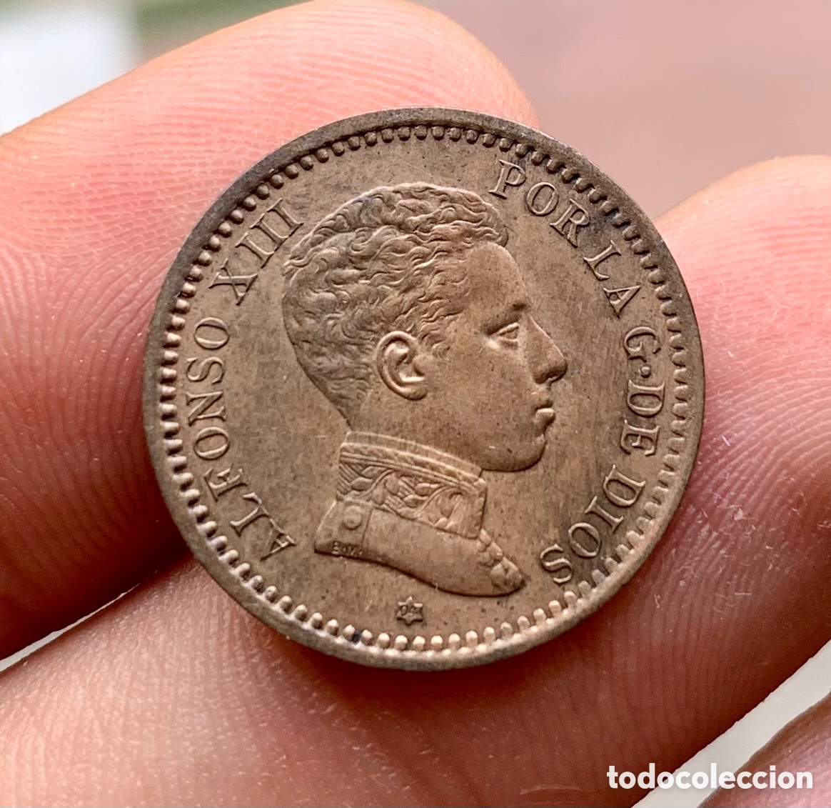 Monedas de Espa&ntilde;a: Moneda 2 Centimos 1904 EBC. Alfonso XIII - Foto 4