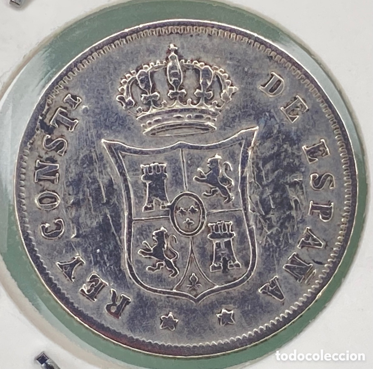 Monedas de Espa&ntilde;a: MONEDA ALFONSO XII 10 CENTIMOS 1885 - Foto 3