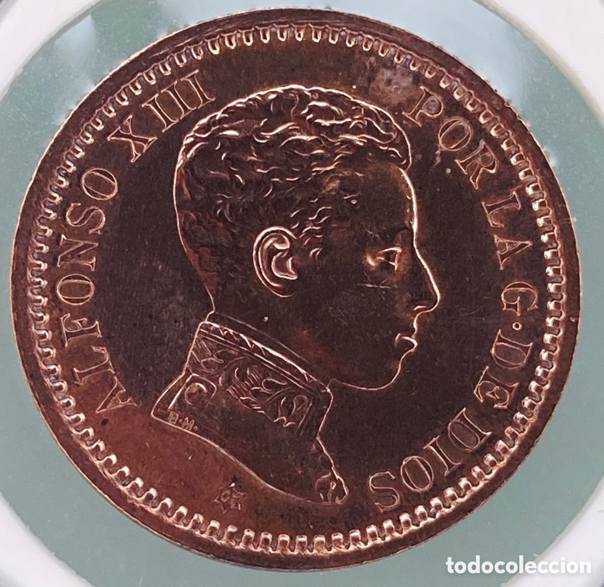 Monedas de Espa&ntilde;a: MONEDA ALFONSO XIII 2 CENTIMOS 1905 *05 - Foto 1