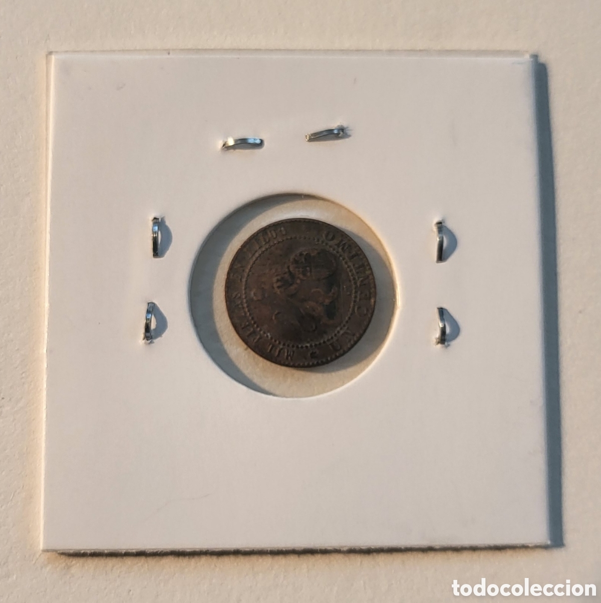 Monedas de Espa&ntilde;a: MONEDA DE ESPA&Ntilde;A 1870. 1 C&Eacute;NTIMO. - Foto 2