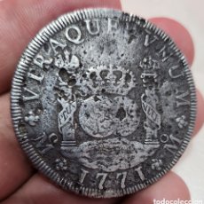 Monedas de España: 8 REALES COLUMNARIO MÉXICO 1771 CARLOS III