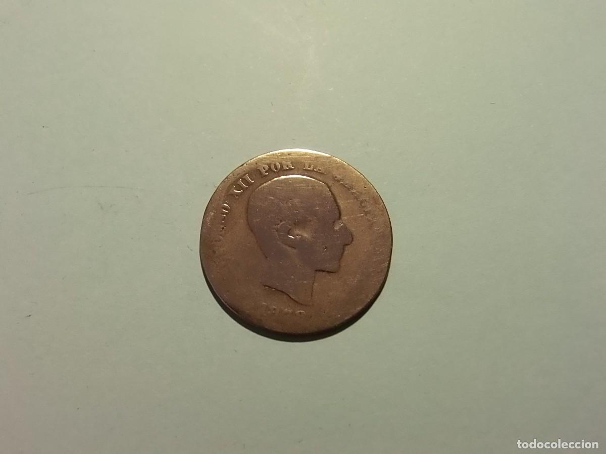 Monedas de Espa&ntilde;a: ESPA&Ntilde;A 5 C&Eacute;NTIMOS 1878 - ALFONSO XII - Foto 1