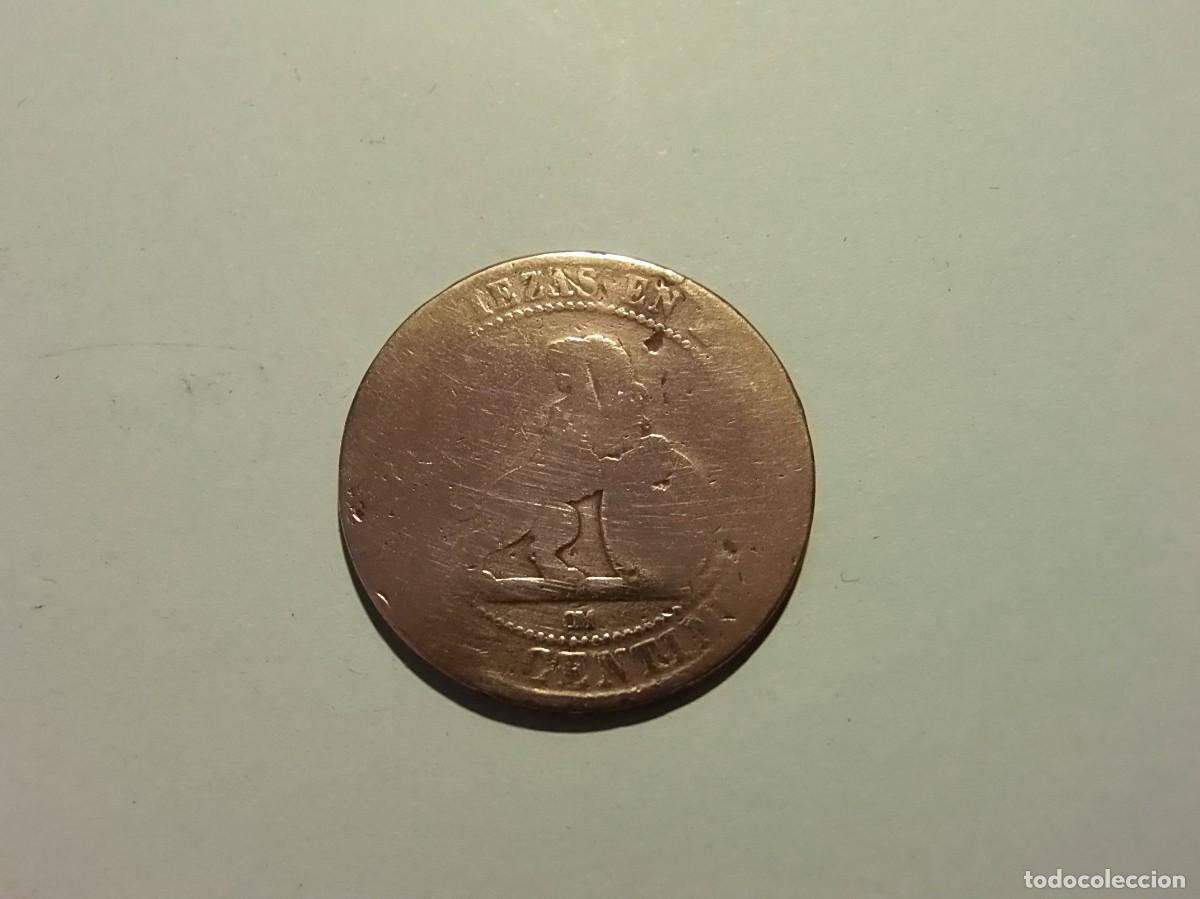 Monedas de Espa&ntilde;a: ESPA&Ntilde;A 10 C&Eacute;NTIMOS SIN A&Ntilde;O - GOBIERNO PROVISIONAL. - Foto 2