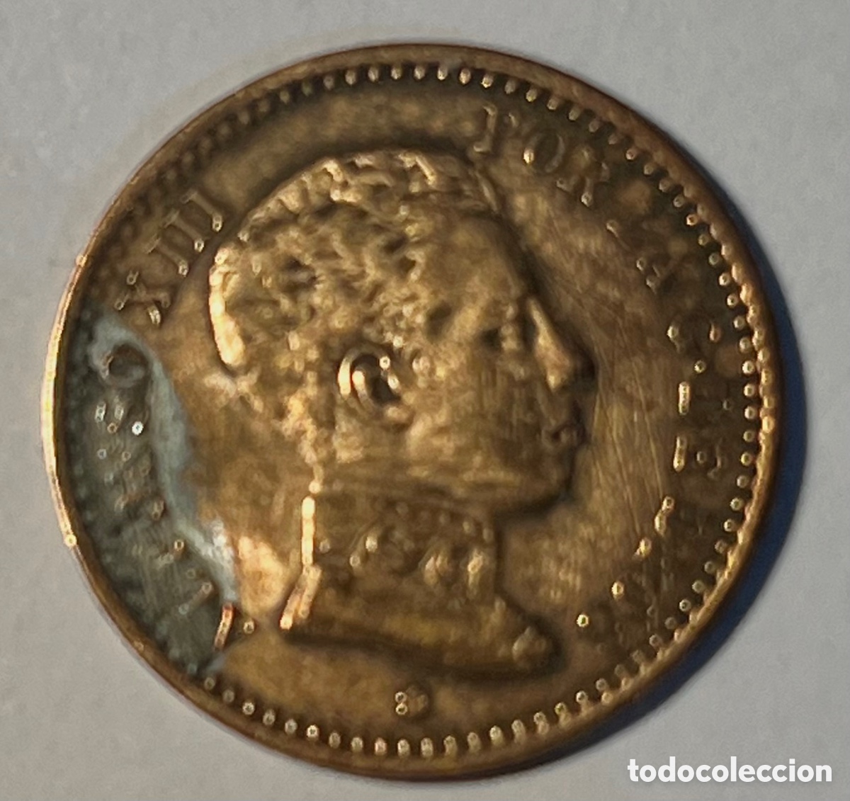 Monedas de Espa&ntilde;a: MONEDA 2 C&Eacute;NTIMOS ALFONSO XIII 1904 - SMV - Foto 1