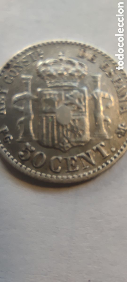 Monedas de Espa&ntilde;a: 50 centimos 1892 *9-2 Alfonso XIII - Foto 3