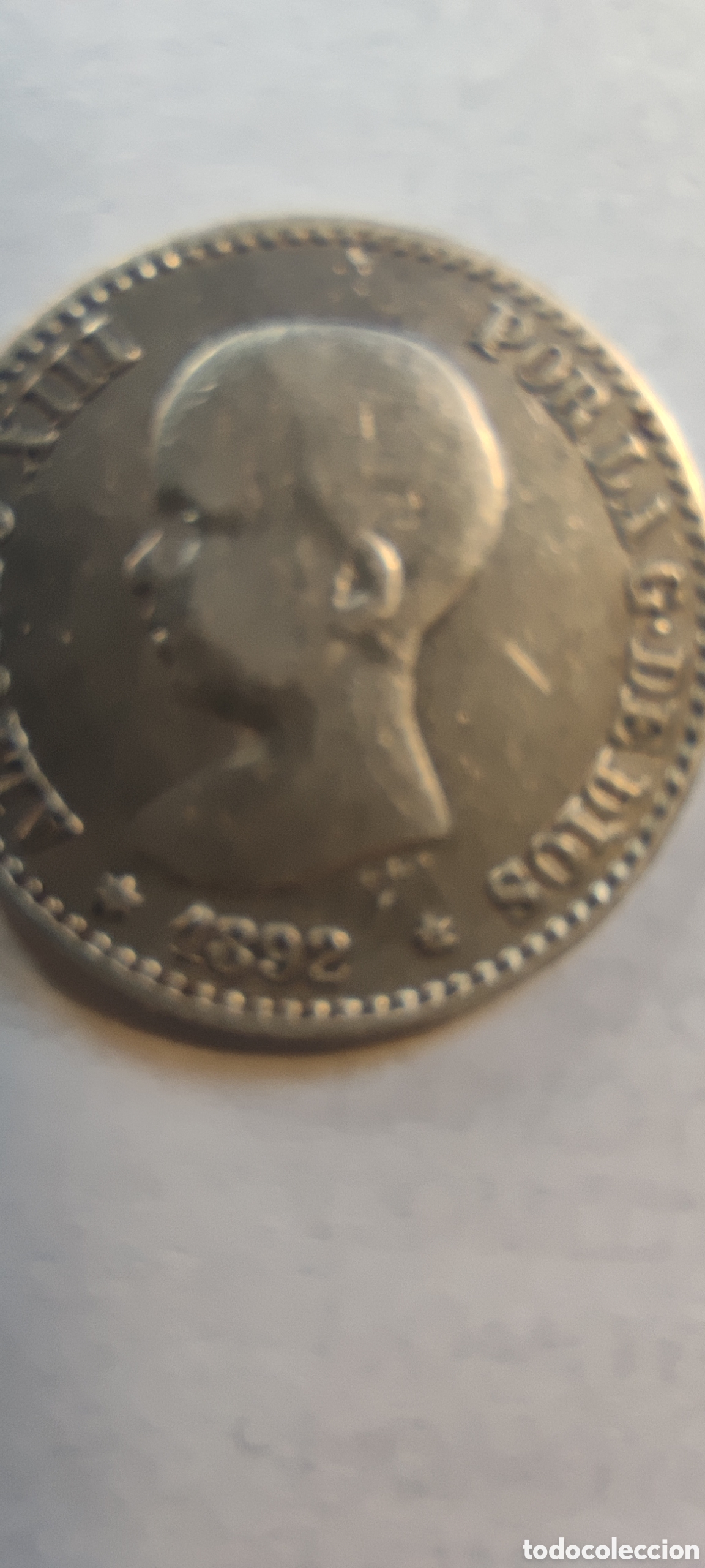 Monedas de Espa&ntilde;a: 50 centimos 1892 *9-2 Alfonso XIII - Foto 1