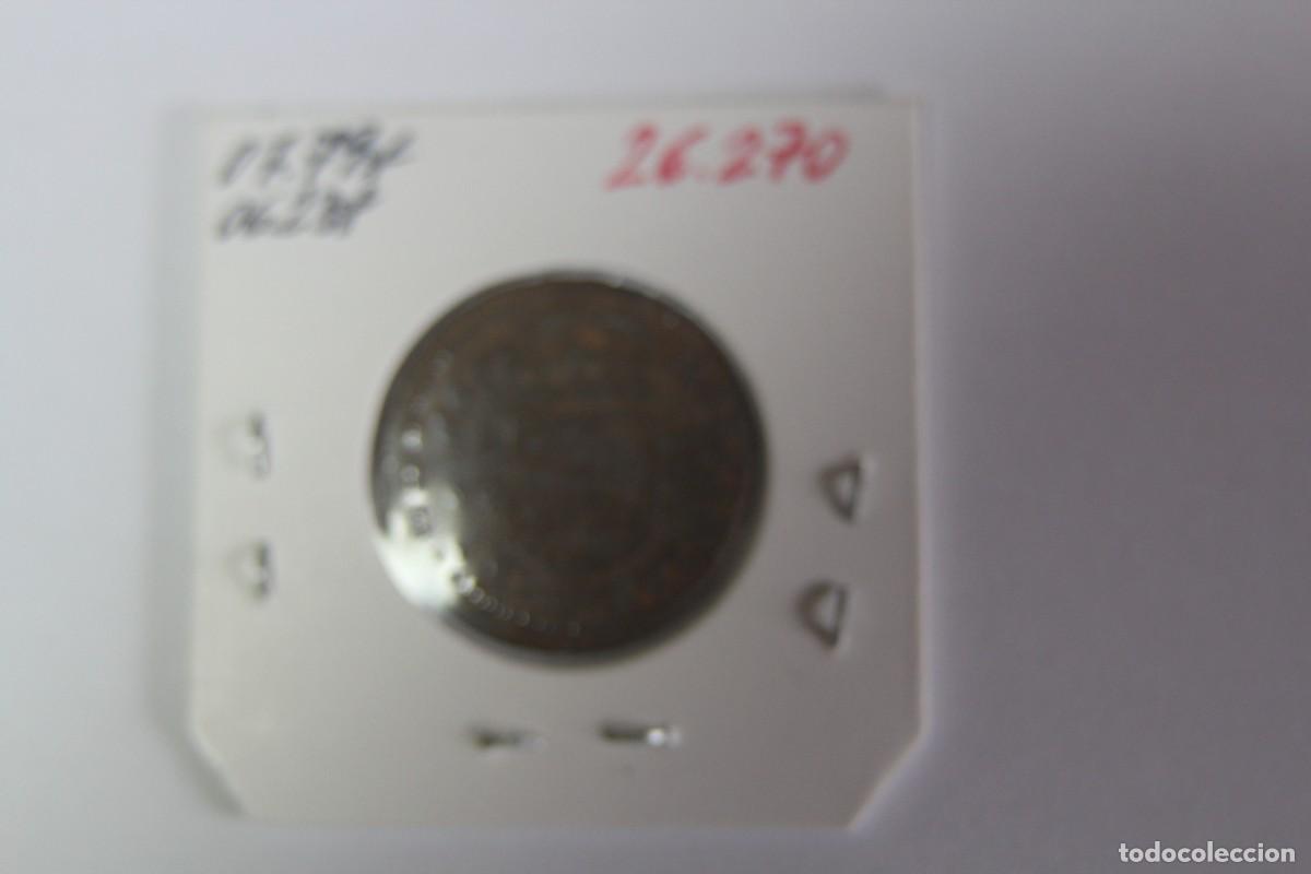 Monedas de Espa&ntilde;a: Moneda de 1663 de 16 Maravedis de XC 1301 LA CORU&Ntilde;A en MBC+ - Foto 2