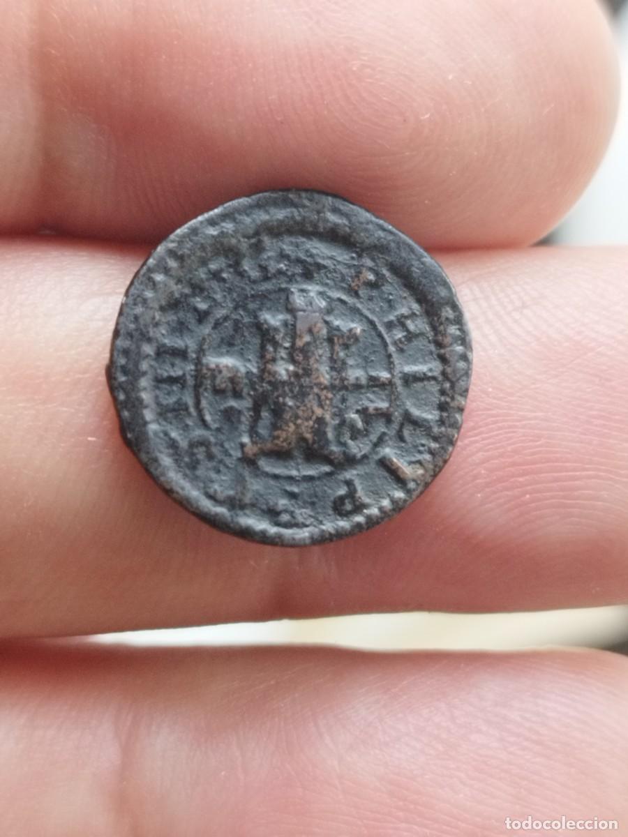 Monedas de Espa&ntilde;a: FELIPE III: 2 MARAVEDIS 1602 SEGOVIA - Foto 2