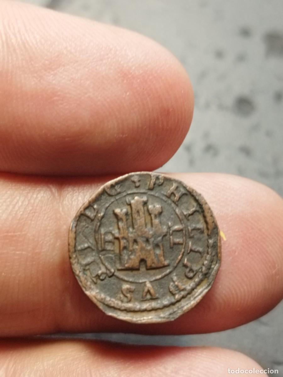 Monedas de Espa&ntilde;a: FELIPE III: 2 MARAVEDIS 1604 SEGOVIA - Foto 2