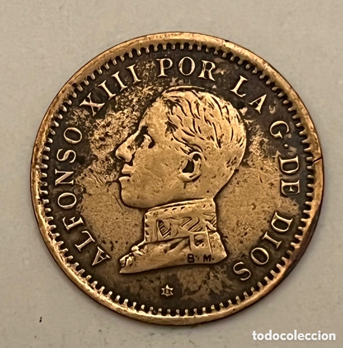 Monedas de Espa&ntilde;a: 2 C&Eacute;NTIMOS ALFONSO XIII 1911 PCV - Foto 1