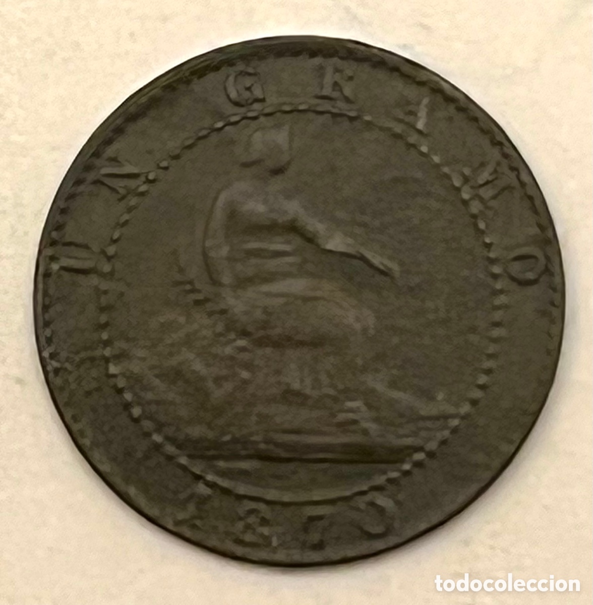 Monedas de Espa&ntilde;a: 1 C&Eacute;NTIMO 1870 GOBIERNO PROVISIONAL - COBRE - Foto 1