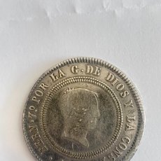 Monedas de España: RESELLADO MONEDA DE PLATA 10 REALES 1821 FERNANDO VII. CECA S