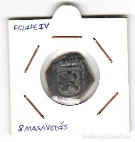 Monedas de Espa&ntilde;a: 8 MARAVEDIES FELIPE IV - Foto 1