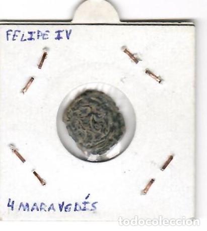 Monedas de Espa&ntilde;a: 4 MARAVEDIES FELIPE IV - Foto 1