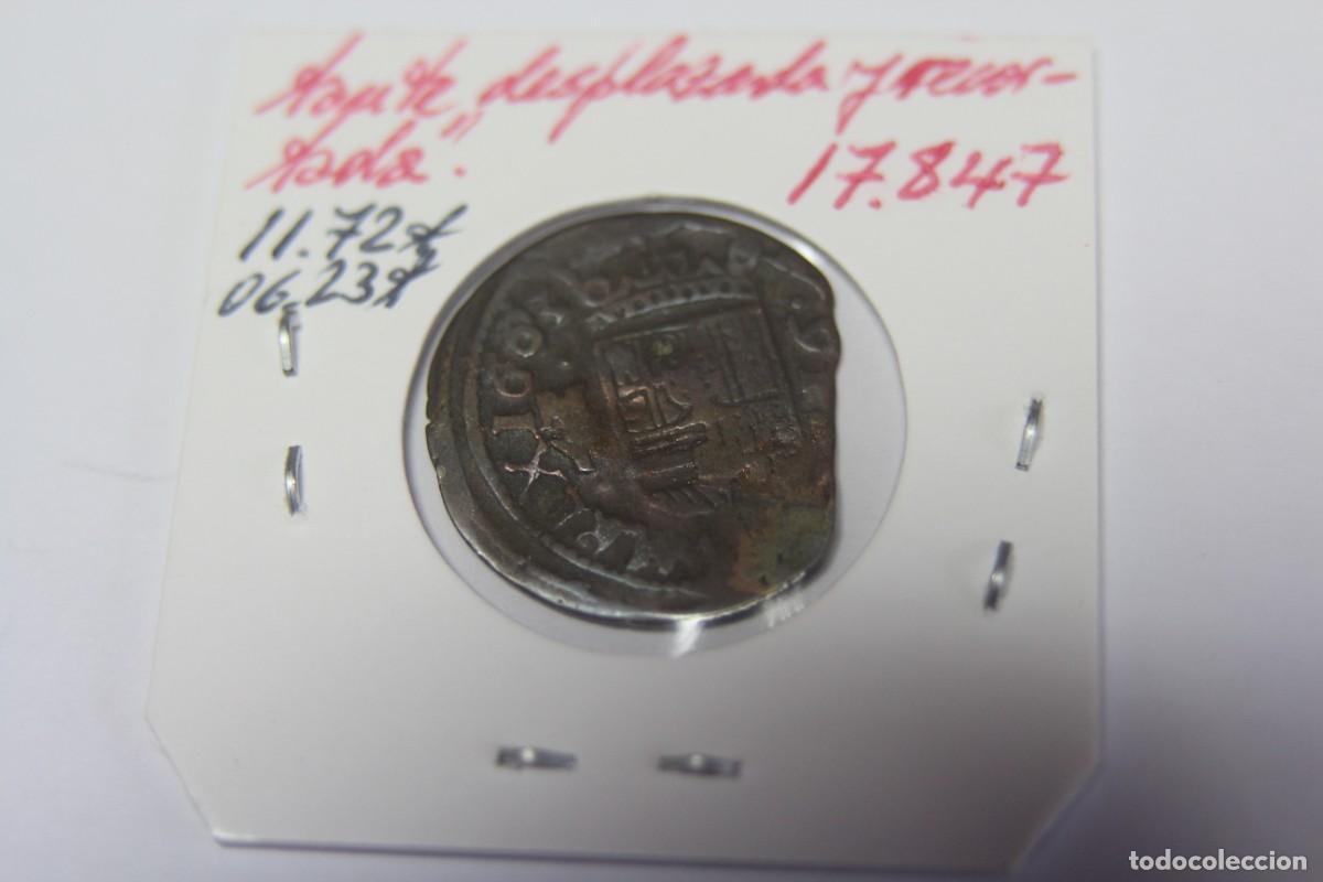 Monedas de Espa&ntilde;a: Moneda de 16 Maraved&iacute;s de 1663 Y XC 1402 MADRID en BC+ - Foto 2