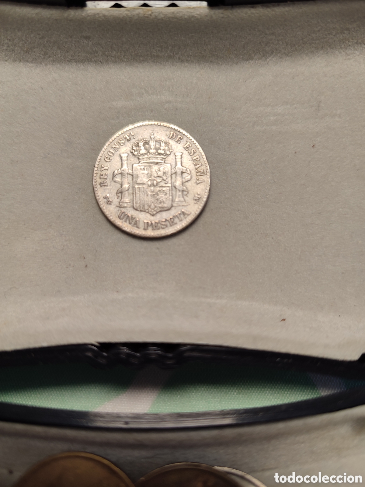 Monedas de Espa&ntilde;a: Moneda antigua 1891..... - Foto 2