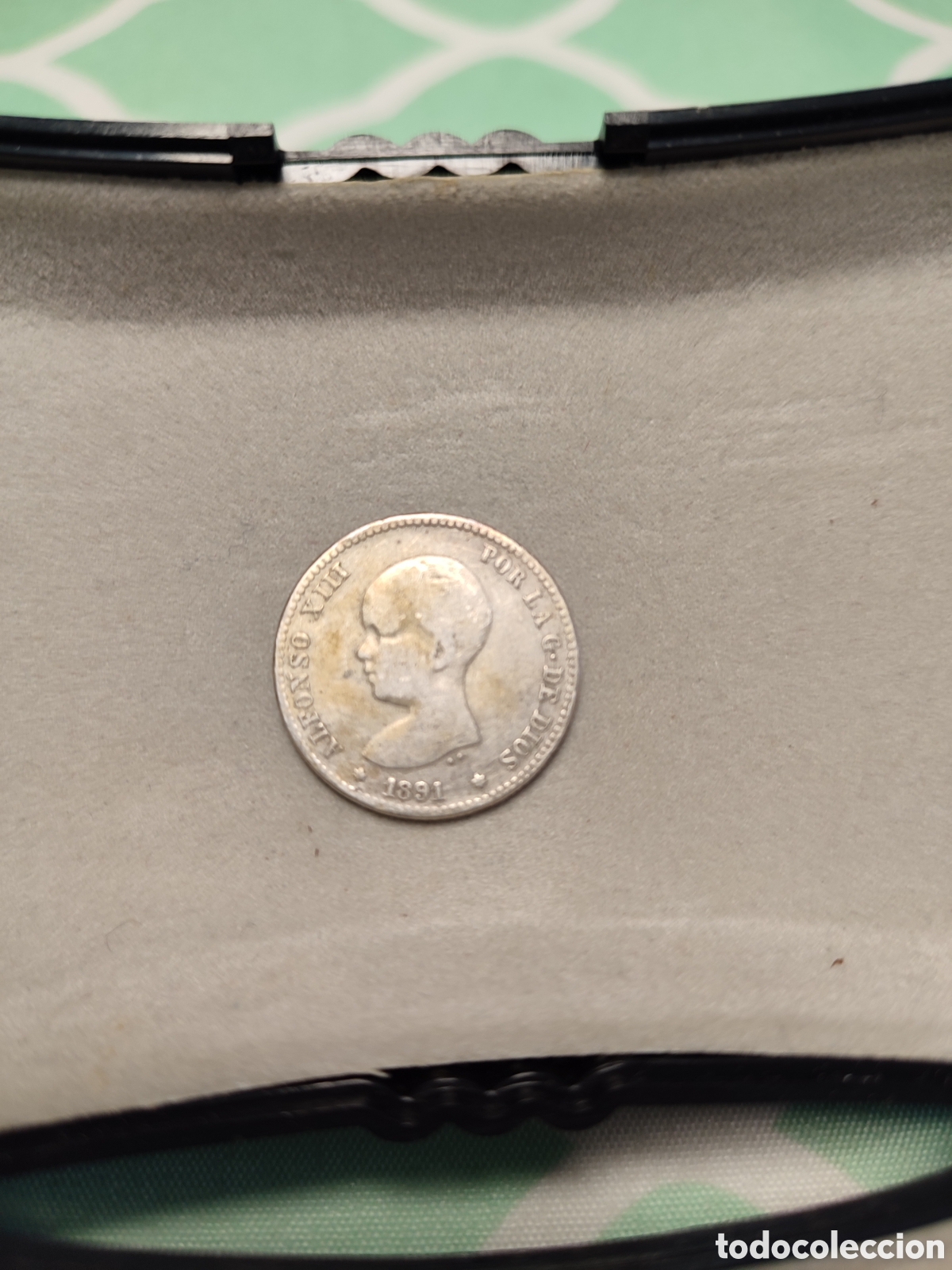 Monedas de Espa&ntilde;a: Moneda antigua 1891..... - Foto 1