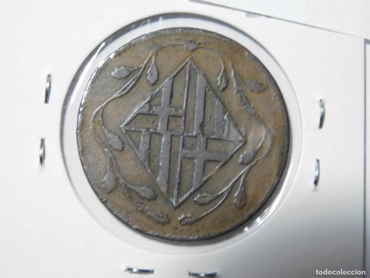 Monedas de Espa&ntilde;a: MONEDA DE CUATRO CUARTOS 1813 (JOSE NAPOLEON). CECA : BARCELONA (M.B.C.) - Foto 3