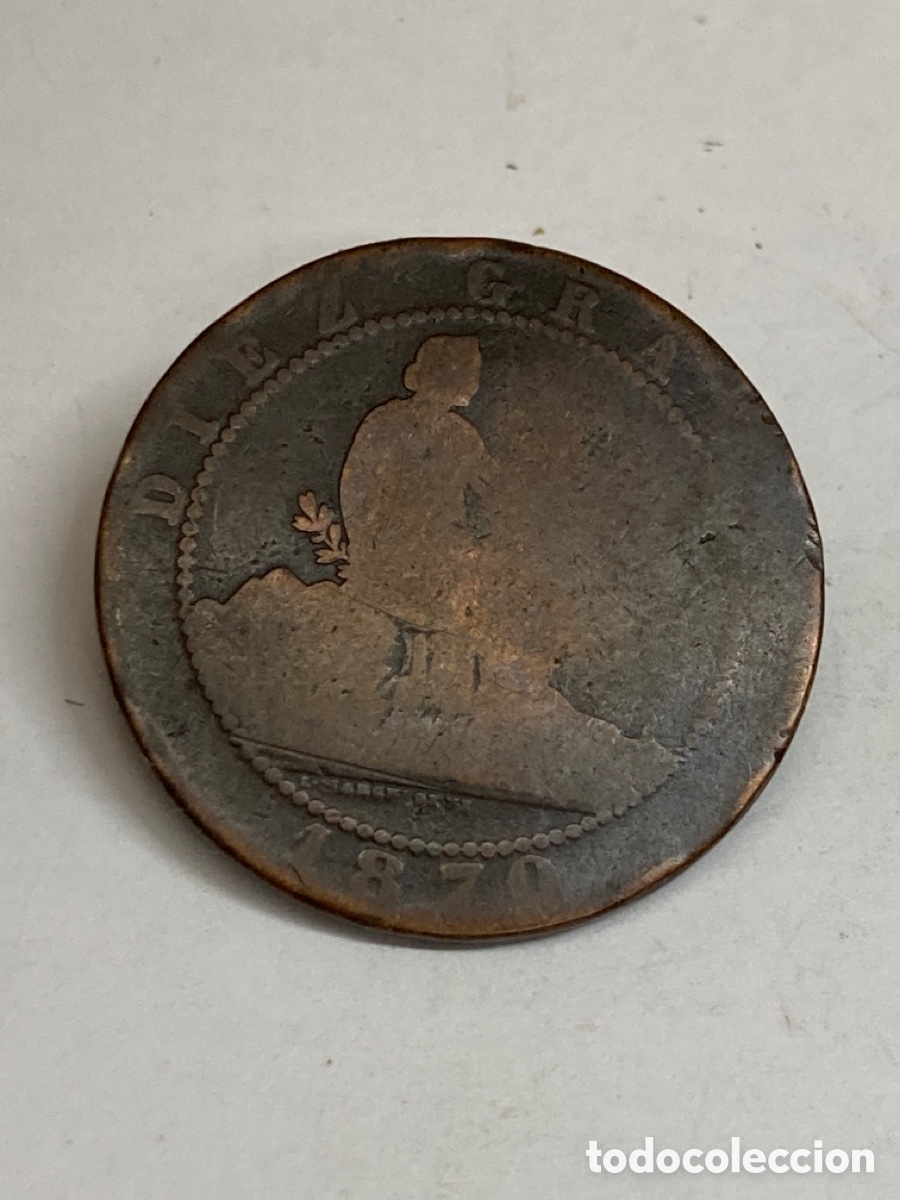 Monedas de Espa&ntilde;a: Moneda de 10 c&eacute;ntimos 1970 L44 - Foto 1