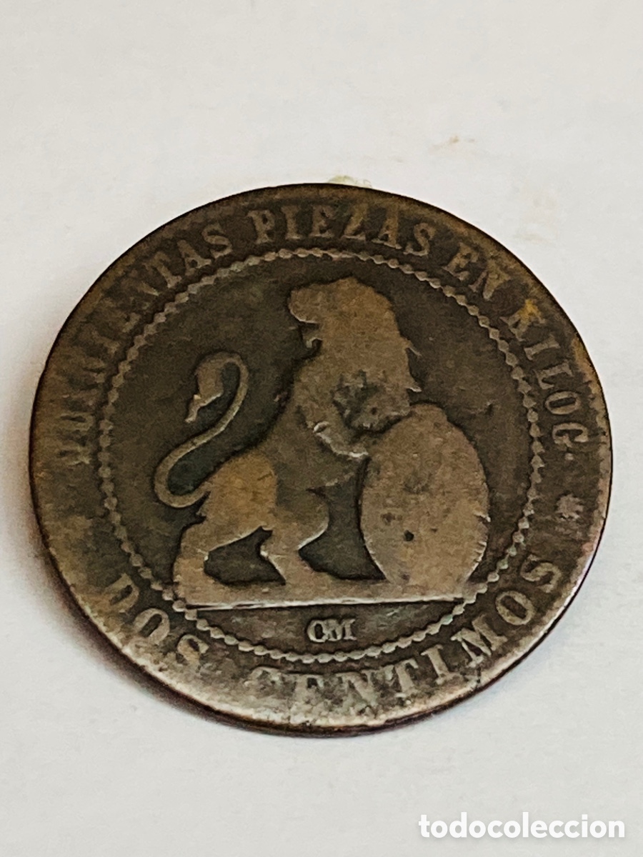 Monedas de Espa&ntilde;a: Moneda 1 c&eacute;ntimo 1867 L46 - Foto 1