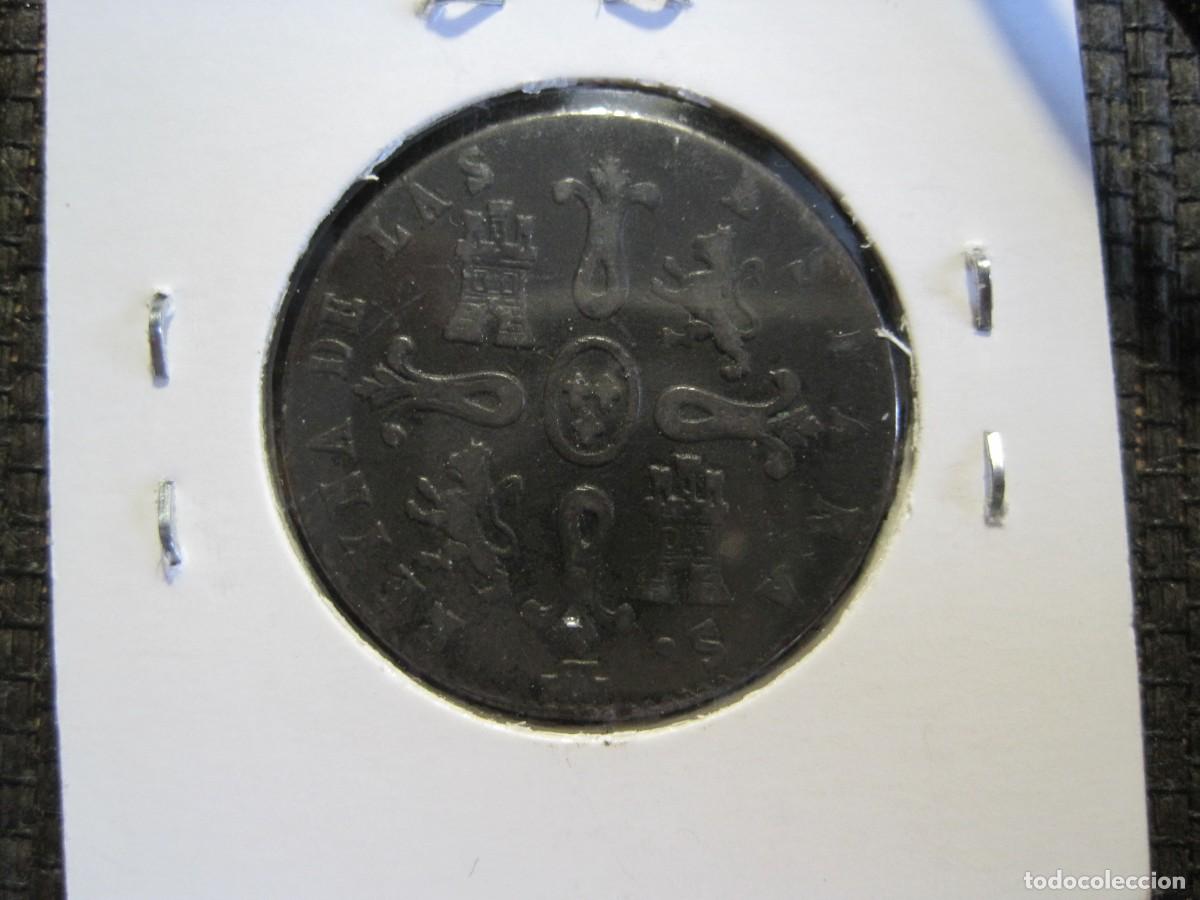 Monedas de Espa&ntilde;a: 8 maraved&iacute;s 1843 Segovia - Foto 2