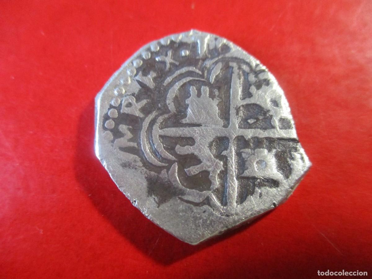 Monedas de Espa&ntilde;a: Felipe IV. 2 reales. macuquina. #mn - Foto 2