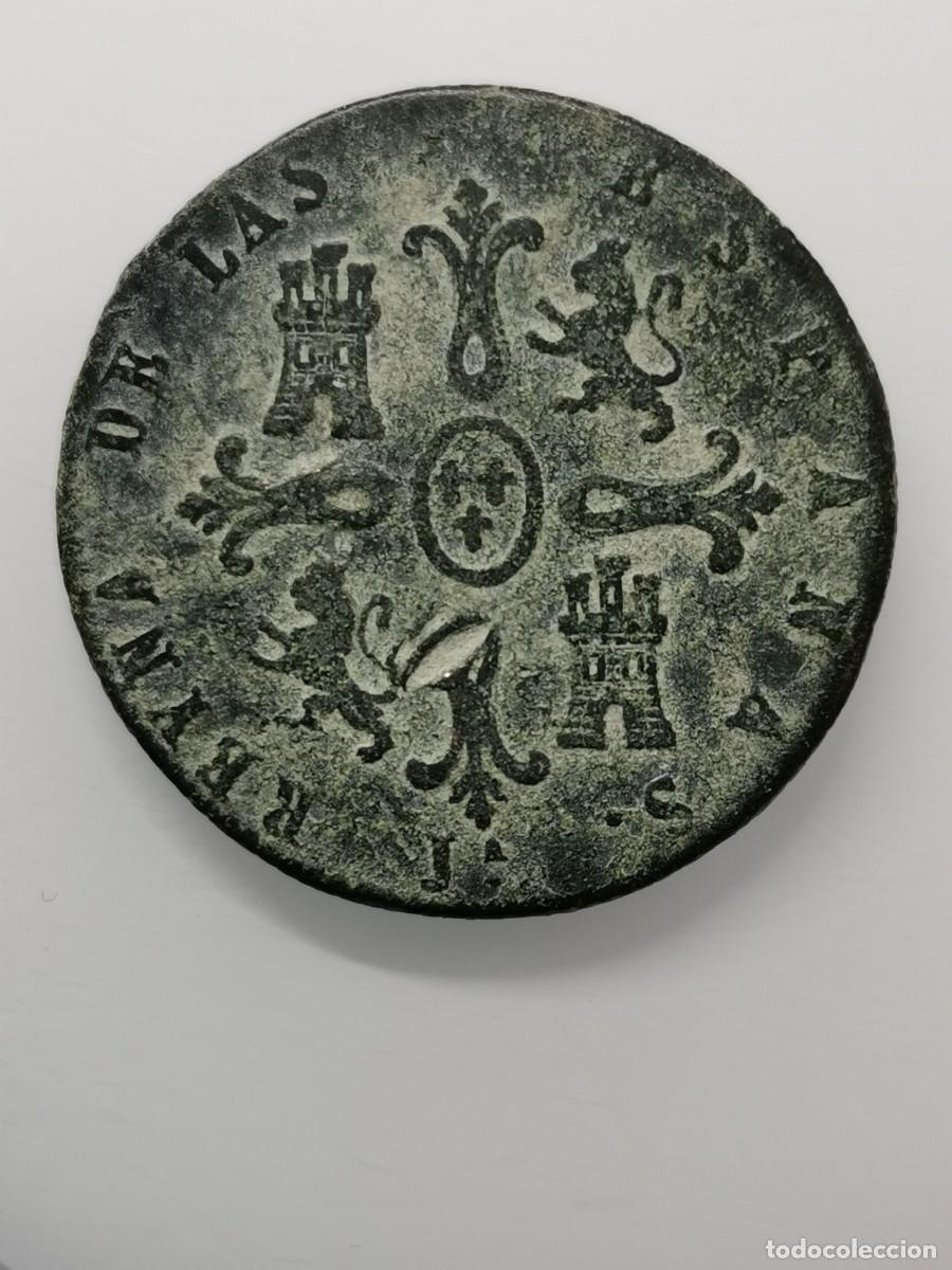 Monedas de Espa&ntilde;a: Isabel II - 8 Maraved&iacute;s- (1837) ceca Jubia. - Foto 3