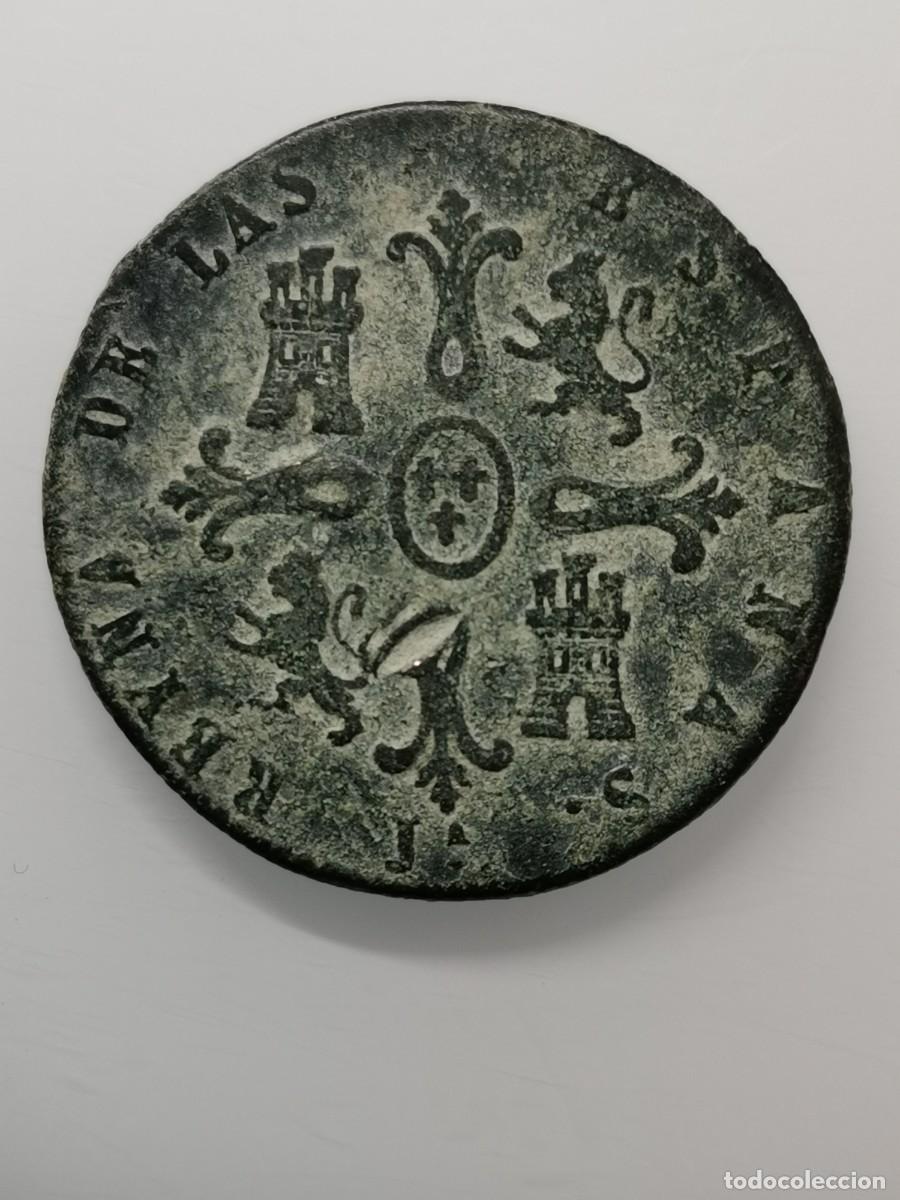 Monedas de Espa&ntilde;a: Isabel II - 8 Maraved&iacute;s- (1837) ceca Jubia. - Foto 5