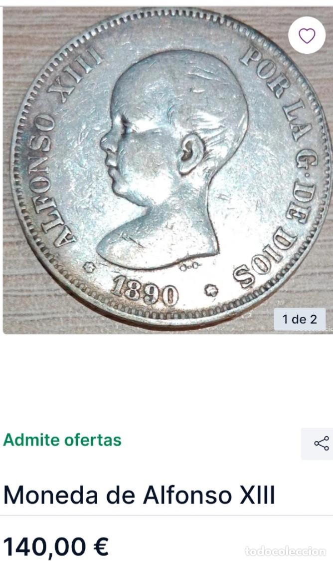 Monedas de Espa&ntilde;a: Moneda de Alfonso XIII - Foto 1